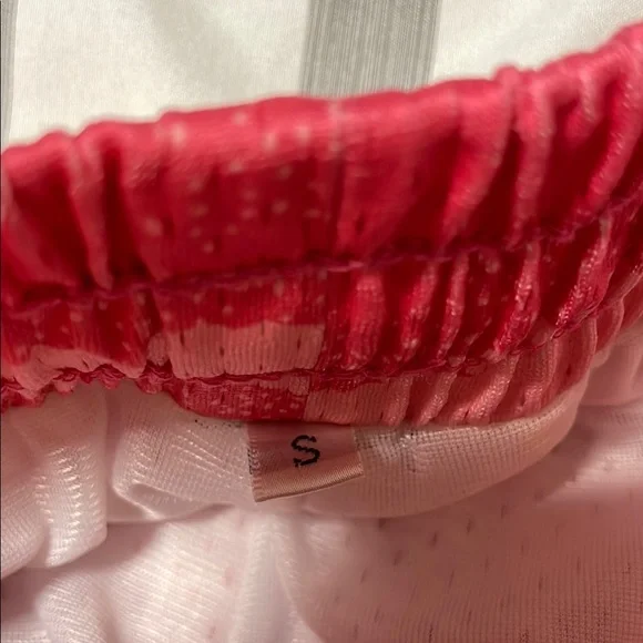 Colorful Graphic Swim Shorts with Heart Design Mens S - Picture 3 of 3